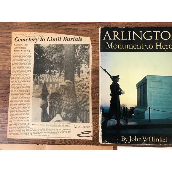 VINTAGE ARLINGTON BOOK AND MEMORABILIA COLLECTION - Picture 2 of 7